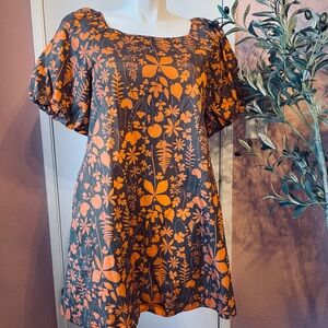 Anthropology Porridge Women's Floral Dress